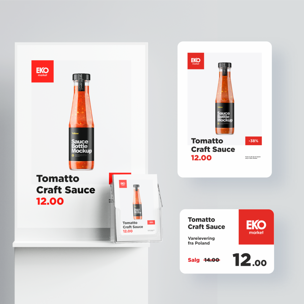 EkoMarket — produktfamilie