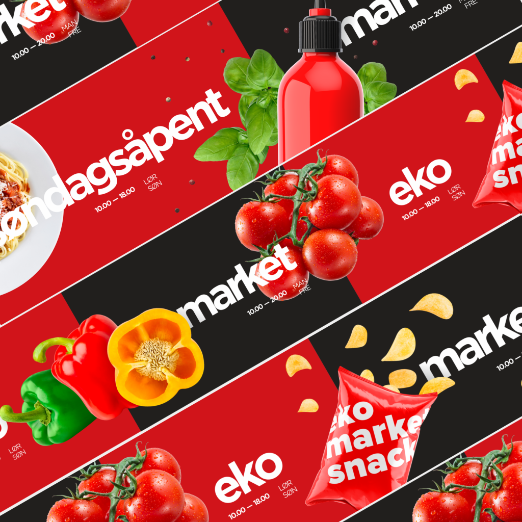 EkoMarket — Én identitet. 21 butikker.