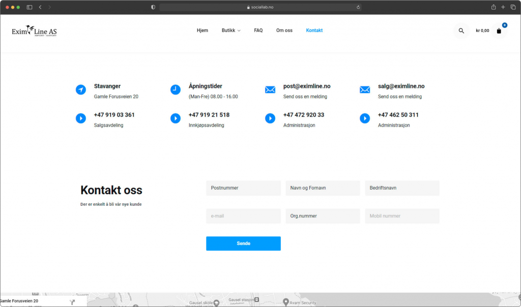 Etter redesign