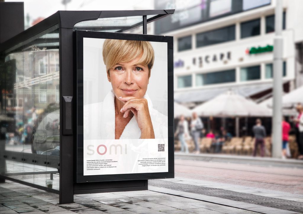 Somi Klinikken — Trygghet, ro og styrke — oversatt til en digital identitet.