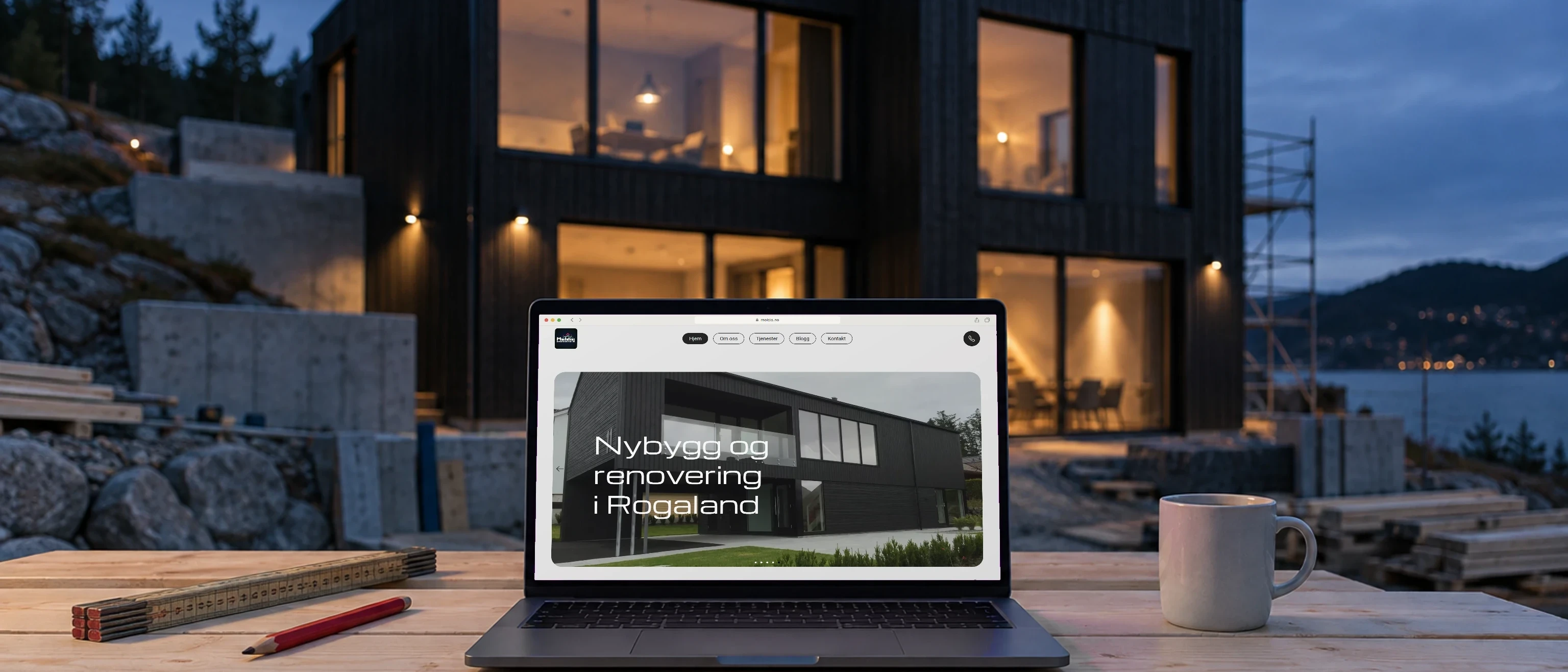 Moldis Byggservice — From WIX to a site that matches the craftsmanship.